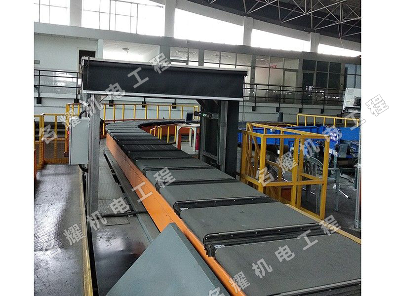 菏澤市名耀機電工程有限公司工程案例韻達分揀機